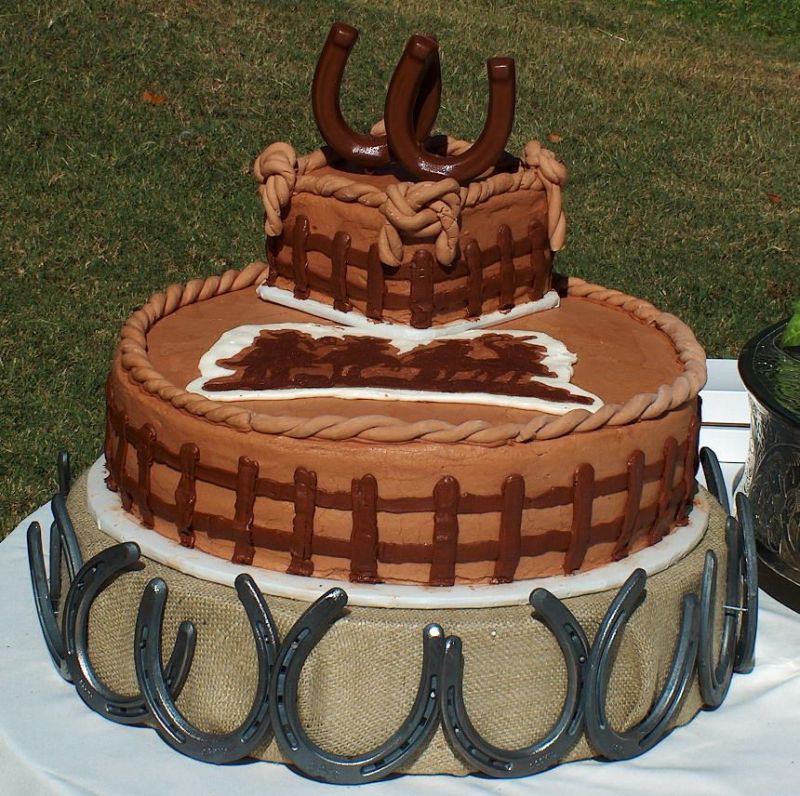 Help Pricing Western Theme Wedding Cake
